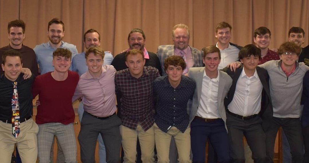 pointy007's tweet photo. Yesterday was the @NWUMensSoccer banquet. Every one of these incredible young men are a credit to their families. They have bought into our vision of what we are trying to build and I am grateful for the privilege to journey alongside them! #NWU #MenSoccer #pWolfFamily #PDogs https://t.co/mqlYFYY8vx