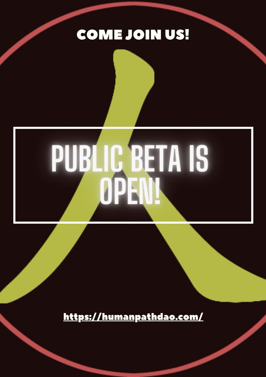 HumanPath_Dao's tweet photo. We are open for bonding! Come bond with us!
#crypto https://t.co/ruVKUaAlgL