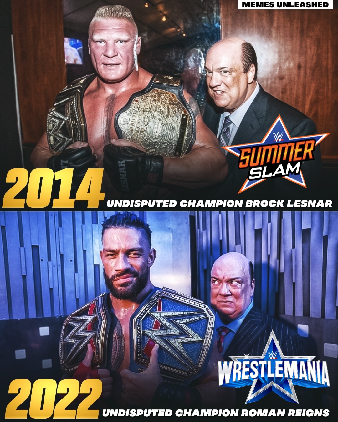 𝐁𝐑𝐎𝐂𝐊 𝐋𝐄𝐒𝐍𝐀𝐑 𝐆𝐔𝐘❤️\u200d🔥 on X: "Paul Heyman Is A Constant  #WrestleMania #BrockLesnar #RomanReigns #RomanVsBrock  https://t.co/fyYL4YzLIb" / X