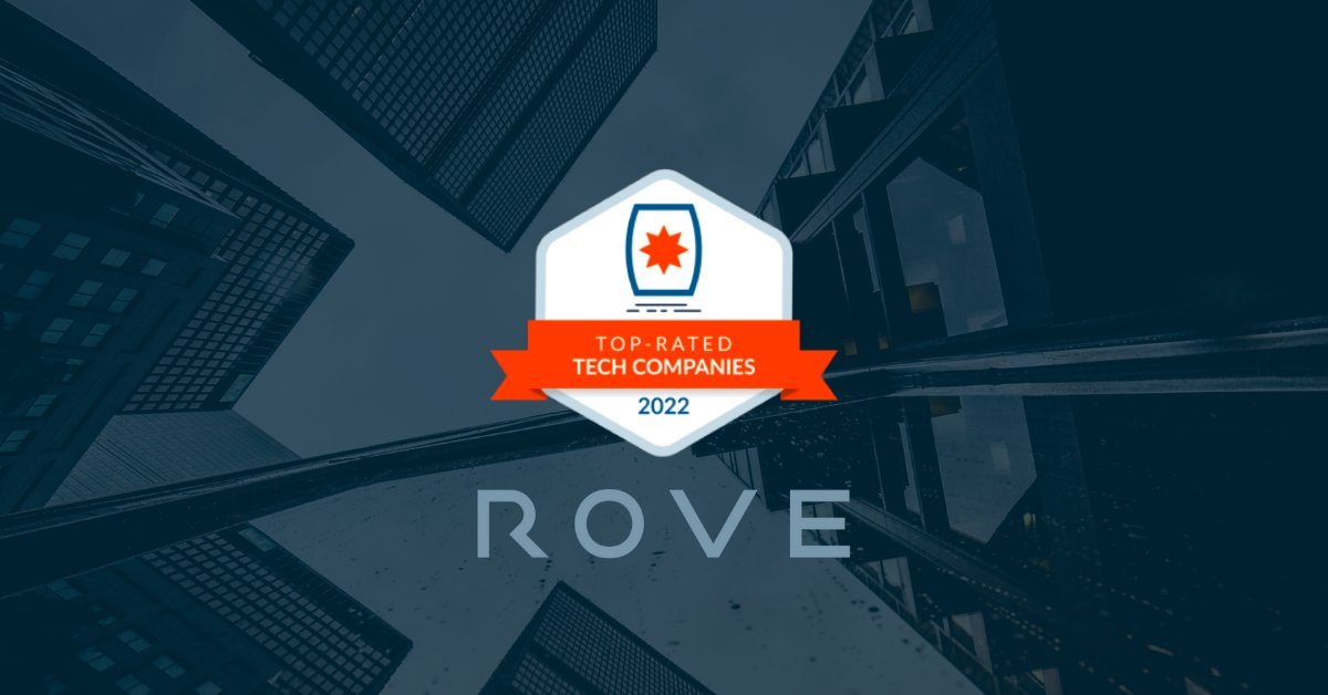 ROVE was recognized as a Top-Rated Tech Company in the 2022 <a href="/PowderkegHQ/">Powderkeg</a> Unvalley Awards. 

📌 Read more: ow.ly/gGXO50IzFUc

 📌 Interested in joining our team? For current job opportunities: withrove.com/join-our-team/