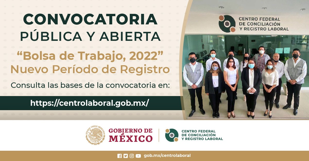 Centrofcrl's tweet photo. El #CentroFederalLaboral te invita a consultar su Convocatoria Pública y Abierta. Bolsa de Trabajo 2022.

Consulta las bases aquí y realiza tu registro y postulación: https://t.co/Wb8M3xR0Xq https://t.co/jD9oRA5dYV