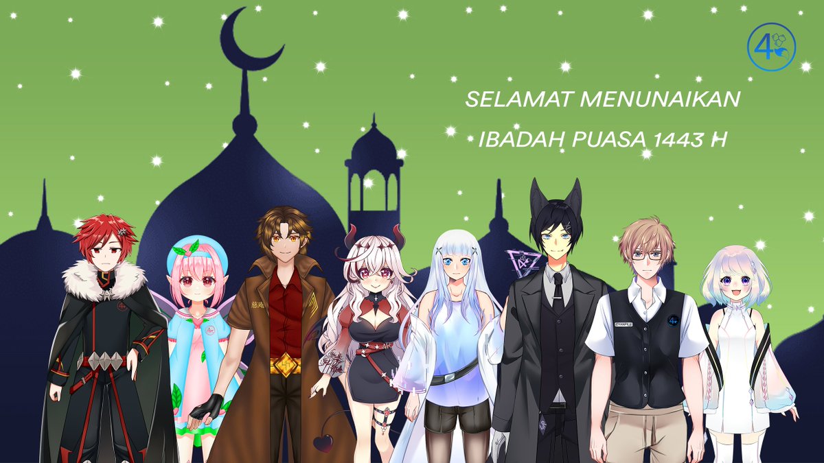 4RealityTeam's tweet photo. [CELEBRATION]
Selamat Ramadhan 1443 H / 2022 M

Segenap Management, Staff, Admin, dan Talent dari 4Reality Team mengucapkan Selamat Menunaikan Ibadah Puasa. Semoga dibulan Ramadhan ini kita bisa menuju kemenangan.

#Ramadhan #4Reality #4RealityID #VTuberID #ENVTuber https://t.co/MbELTasBK6
