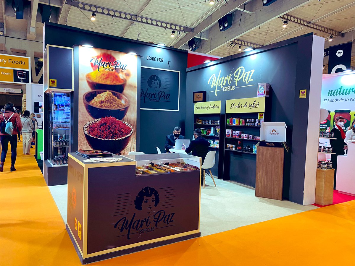 MariPazEspecias's tweet photo. Por fin llego @AlimentariaBCN 🙌🏻
Ilusionados de presentar nuestra nueva imagen, volviendo a nuestros origenes…
#desde1939
 #elsaberdasabor 😋
 @Fira_Barcelona @Hostelcobcn #groceryfood #alimentaria22 #alimentacion #especias #pimenton #1001saboresrm https://t.co/hzrVbiRAzq