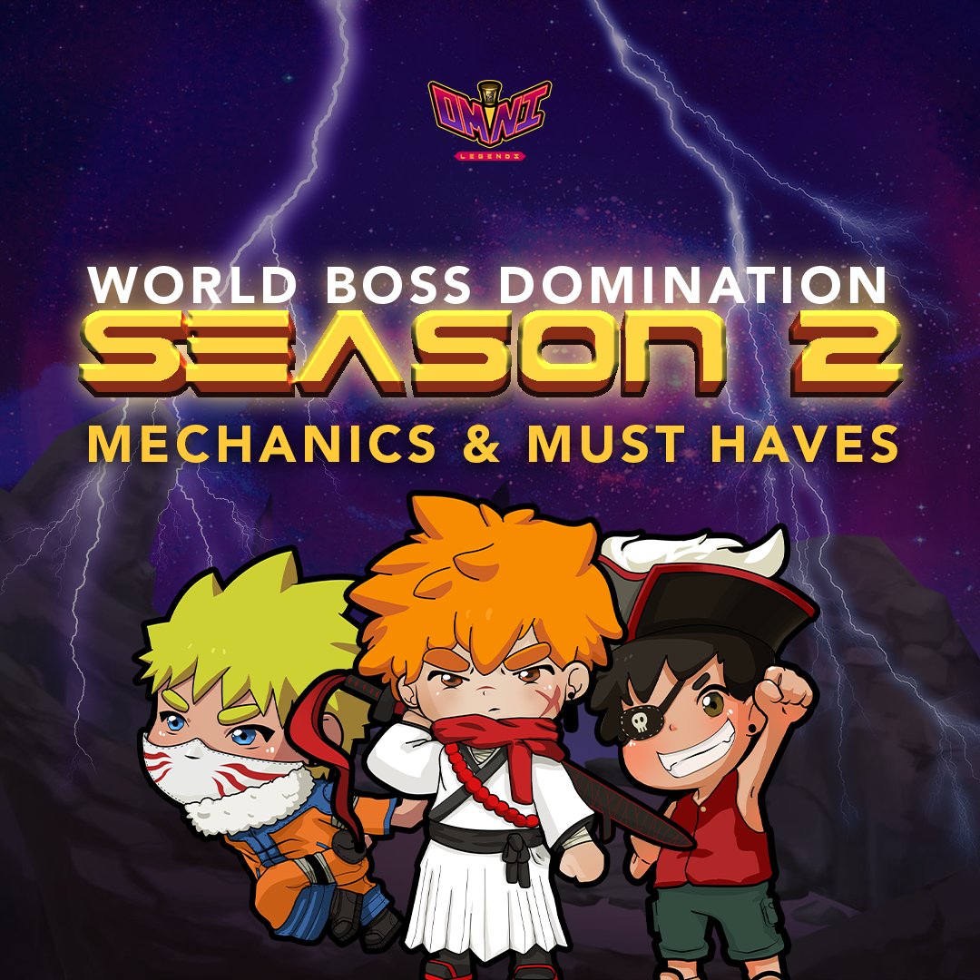 OmniLegendsGame's tweet photo. PREPARE FOR BATTLE! π₯
GET READY for WORLD BOSS DOMINATION SEASON 2 π On APRIL 8! πΉοΈ
JOIN, PLAY and EARN here:
π: https://t.co/TVz4l7ujrP
JOIN our pages and TG community:
π£: https://t.co/Xl2sfVV7oP
π¬: https://t.co/yfW0um1u3q
#Omnicash #P2E #NFTGames #BeyondAll https://t.co/ZNv8oaigrJ