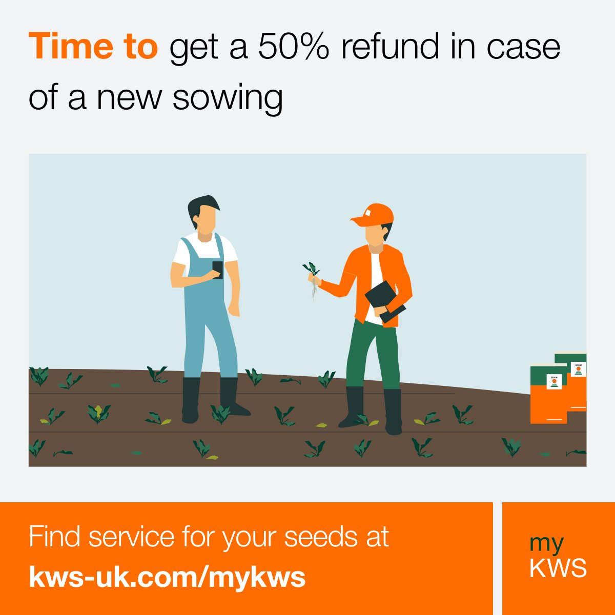 KWSUKLtd's tweet photo. The Beet Seed Service is available FREE to all growers of KWS varieties 🙌🙌🙌

Sign up with just a few clicks &amp; you can benefit from 50% off replacement KWS EPD 2.0 seed should you need to re-sow! 

👉👉👉 https://t.co/1RKepEpbdl https://t.co/hyrkbNJg7g