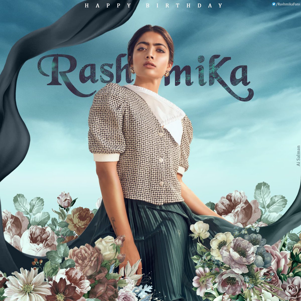 jsolu_tions's tweet photo. Here is the common DP to celebrate @iamrashmika's Birthday!

Design by : @Aisalmaan 👌🏻

#HBDRashmikaMandanna
#HBDRashmika @RashmikaFans https://t.co/0uhSoVn4kv