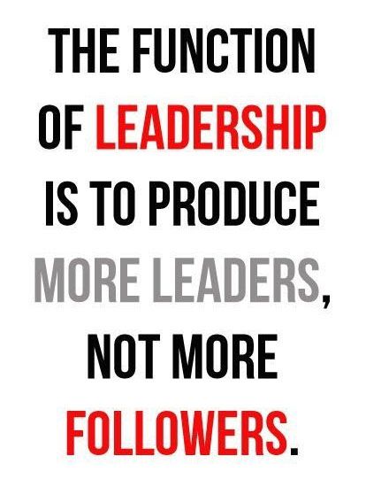 GiffordT's tweet photo. Today's most influential businesses encourage every employee to take on leadership roles because one of your first responsibilities as a leader is to help your people become leaders. https://t.co/OPkfkR2wpz