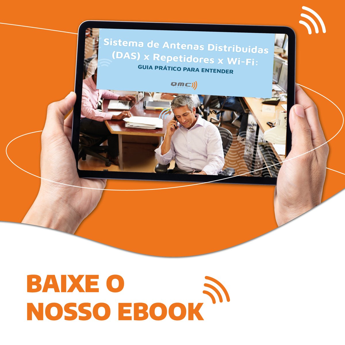 qmctelecom's tweet photo. Baixe o nosso Ebook "Guia Prático de DAS (Distributed Antenna System)" e entenda a difrença entre o sistema DAS, Wi-Fi ou Repetidores de Sinal?
Link na bio!  
#qmctelecom #conectividade #telecom https://t.co/jCMVH6F7kJ