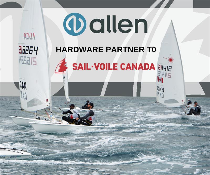 SailWorldNews's tweet photo. Allen Hardware Partner to the Canadian Sailing Team #equippedwithallen - @SailCanada is glad to see @allen_sailing join the team in its pathway toward the 2024 Olympic Games https://t.co/Hbkh7lwohf https://t.co/SYeH0f1Nqi