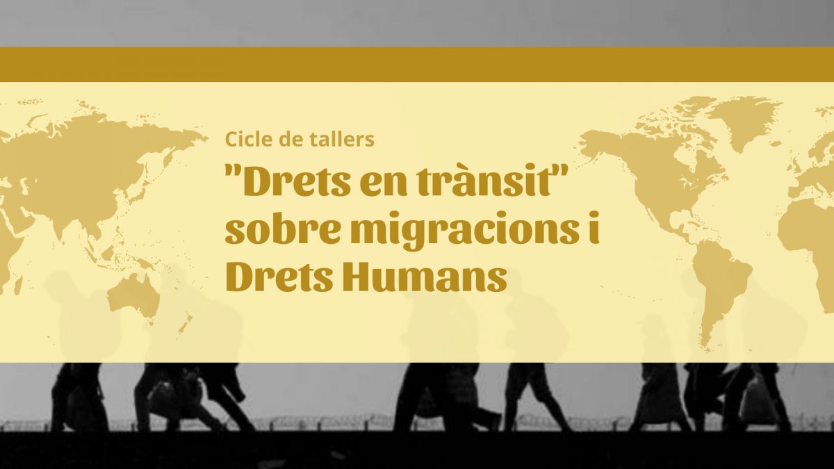⚠️Cicle de tallers “Drets en trànsit” sobre migracions i Drets Humans.
📆Del 20 abril al 11 maig
📍Campus UAB Bellaterra, a confirmar
⏰Horari: 15h a 18h

👉🏿Inscripcions uab.cat/web/cooperacio…