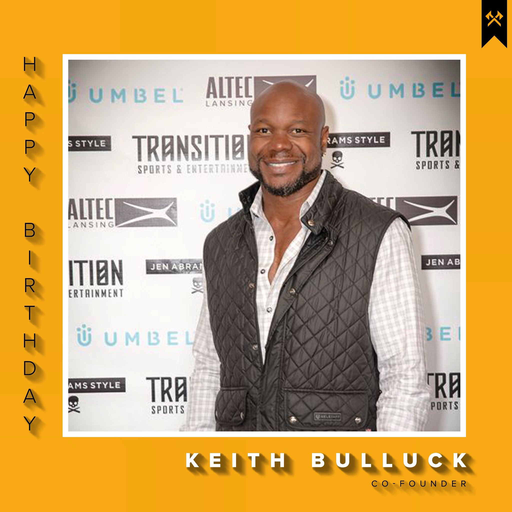 Join us in wishing a happy birthday to our co-founder and co-visionary, Mr. Monday Night Keith Bulluck! 