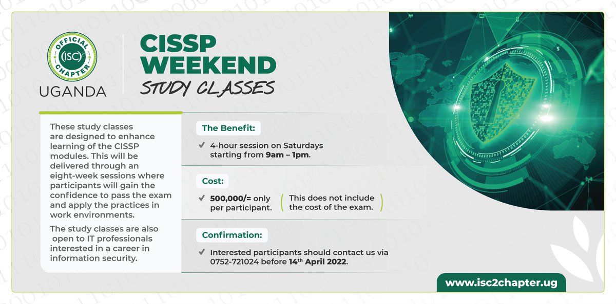Are you looking for a study group for CISSP? We got you