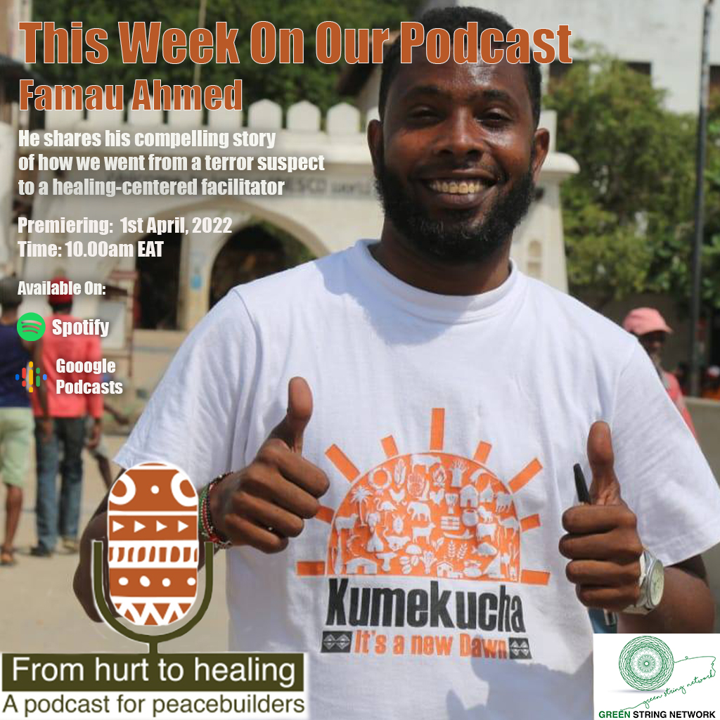 🚨ICYMI🚨

Listen to Famau Ahmed's compelling story of transformation from a Terror Suspect to working with Law Enforcement officers in Lamu. 

Exclusive to our Podcast🎙️: From Hurt To Healing

🎧<a href="/Spotify/">Spotify</a>: open.spotify.com/show/4G5tX9czx…

🎧Google Podcast: podcasts.google.com/u/1/feed/aHR0c…