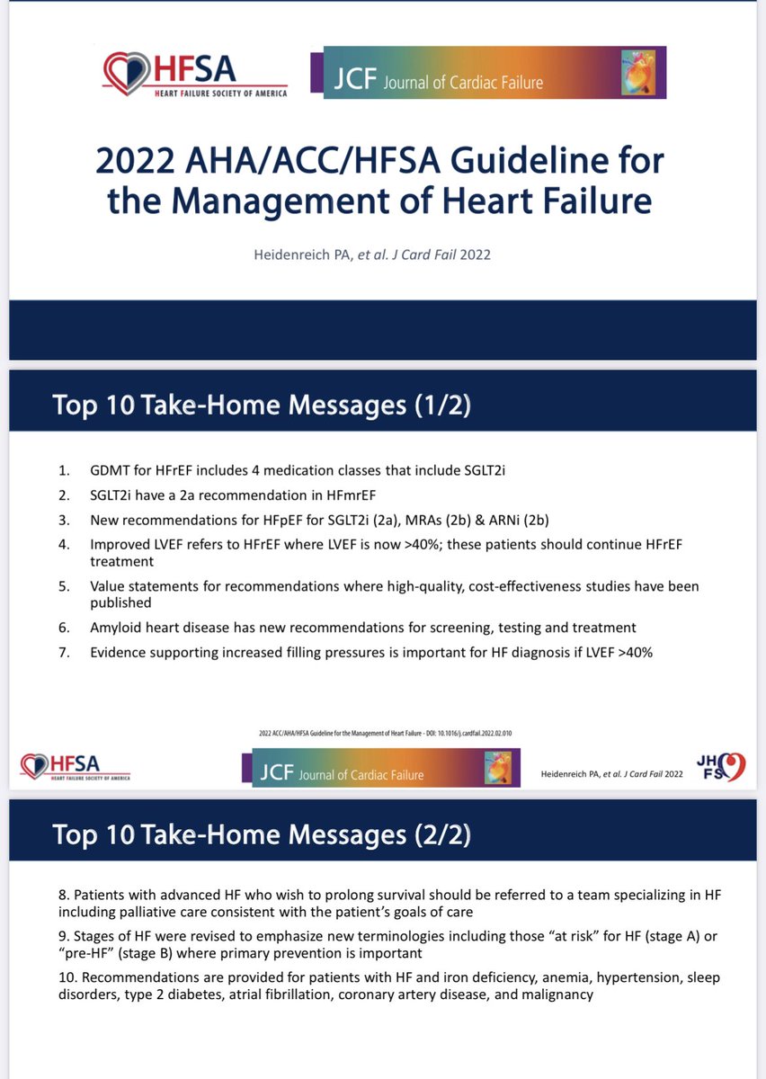 Hooman Bakhshi (@bakhshihooman) on Twitter photo Check out the top 10 take home message from new HF management guideline . hfsa.org/sites/default/… <a href="/ACCinTouch/">American College of Cardiology</a> #ACC22 Check out the top 10 take home message from new HF management guideline . hfsa.org/sites/default/… <a href="/ACCinTouch/">American College of Cardiology</a> #ACC22