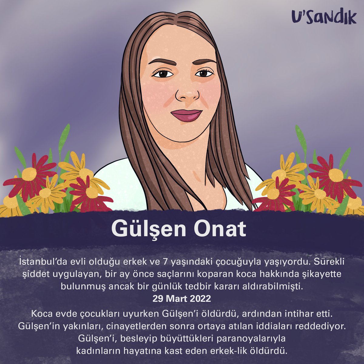 Filmmor_'s tweet photo. #GülşenOnat besleyip büyüttükleri paranoyalarıyla kadınların hayatına kast eden erkek-lik öldürdü #USandık #KadınCinayetleriÖnlenebilir https://t.co/qn4DA9fVNu
