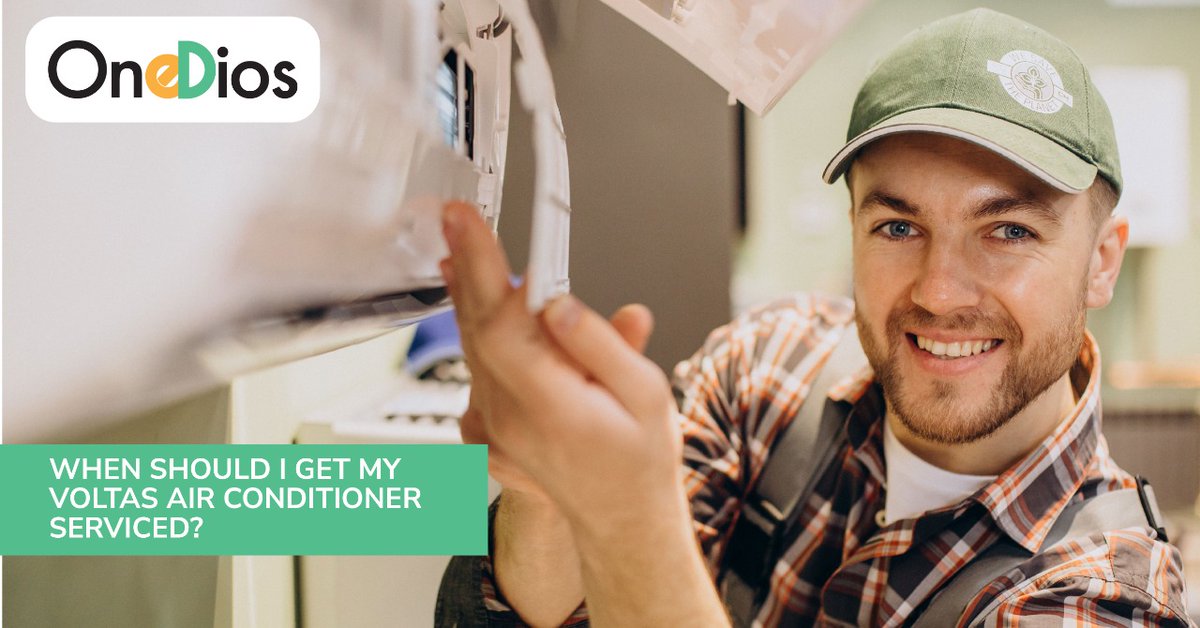 OneDios_India's tweet photo. When should I get my #Voltas #AirConditioner #Serviced?
No need to look for Voltas’s customer care number and can book a service at your fingertips.
Learn more: https://t.co/e0mKwgEHQj
#acserviceinIndia #voltasaccustomercarenumber #voltascustomercare
#AirConditionerServiced https://t.co/gW6tckqnWT