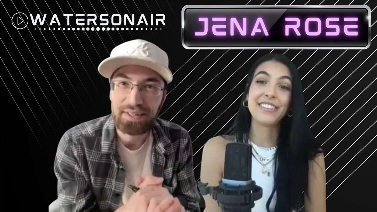 WatersOnAir's tweet photo. Got another one edited... 😈

Any #JenaRose fans wanna watch this interview I did with her, early before the video releases? 

Comment if I should send you the link! https://t.co/xcOyROokst