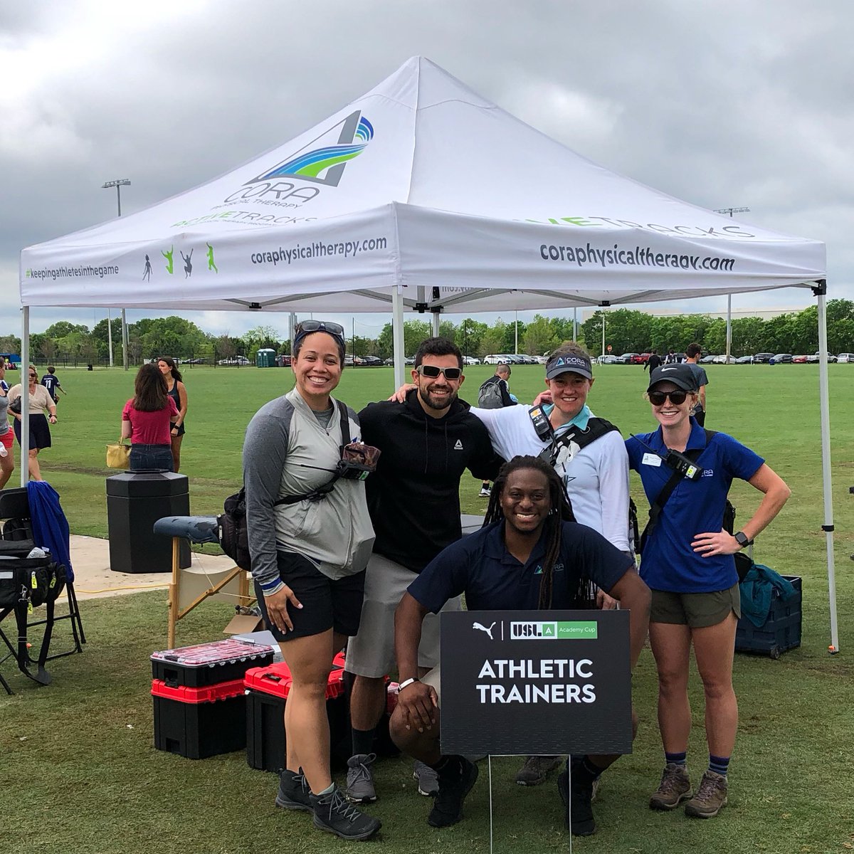 CORAPTherapy's tweet image. Our Tampa + Orlando CORA ActiveTracks Teams joined forces at the 2022 @USL_Academy Cup National Event in Tampa this weekend.  This year’s event featured 74 teams representing 36 clubs. 

Congrats to all players and teams who competed 🙌

#USLAcademy 
#activetracks