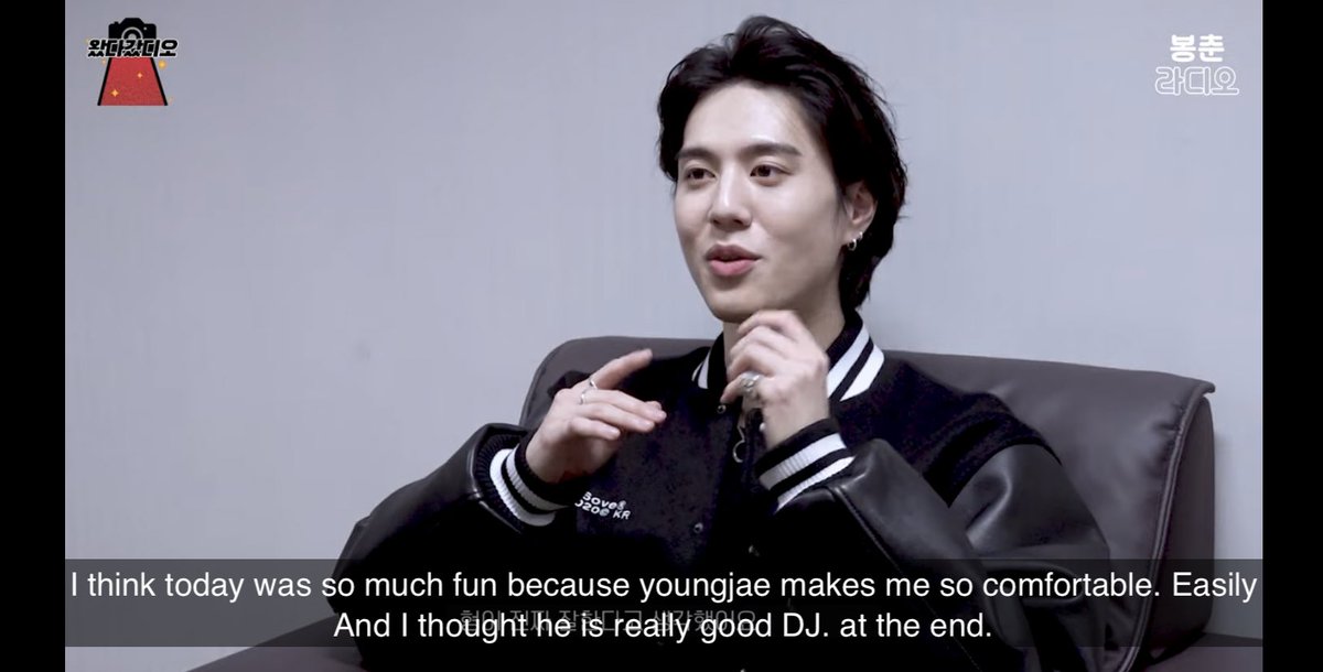 OT7Ahga's tweet image. That’s our DJ Daldi everyone 🥰 Youngjae is great at making his guests feel comfortable! we’re so proud of how far you’ve reached as DJ @GOTYJ_Ars_Vita 🥺💕

🖇 youtu.be/MRCHRya9XQs

#GOT7YoungjaeBestFriend
#Youngjae @mbcbf_ever @yugyeom #YUGYEOM #유겸 @GOT7Official 🍓
