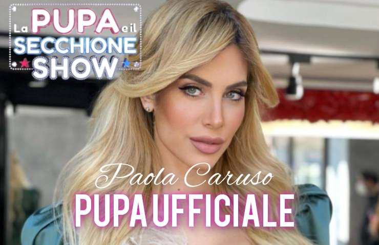 pupaeilsecchion's tweet photo. Dopo tanta attesa, finalmente martedì arriva lei! @paolacarusoofficial è una Pupa ufficiale della #PupaeilSecchioneShow 🤩 https://t.co/rACXsxObij