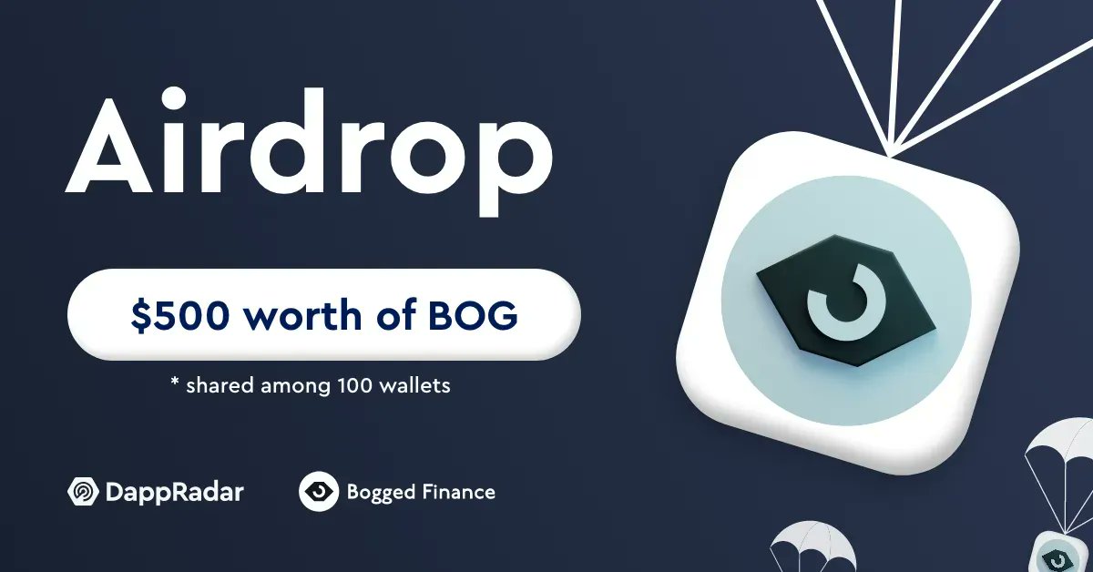 🔥 Hello Family, don't forget to signup for the exclusive $BOG airdrop; <a href="/boggedfinance/">Bogged | All-In-One Platform for DeFi Trading</a>
 
🔶 If you'd like to win some $BOG tokens, sign up now. 

➡️ Link: dappradar.com/hub/airdrops/7…

#Giveaway #DeFi