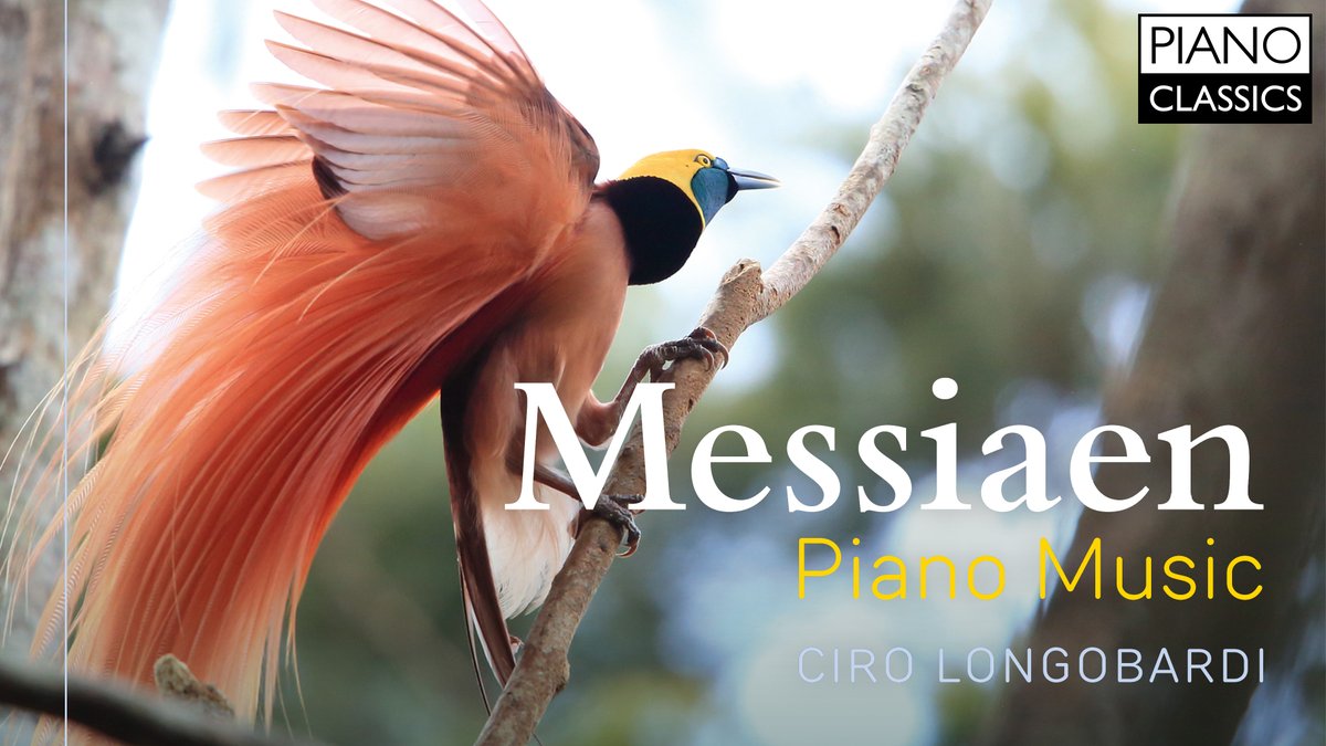 PianoClassics's tweet photo. New recordings from an acclaimed Messiaen pianist. This is the second instalment of Messiaen’s piano music by Italian pianist Ciro Longobardi, a specialist

Listen to this album on YouTube: https://t.co/XBdQ6VS22a
Online purchase or streaming: https://t.co/WLSjVl0ylb https://t.co/IjWgLZ8TqF