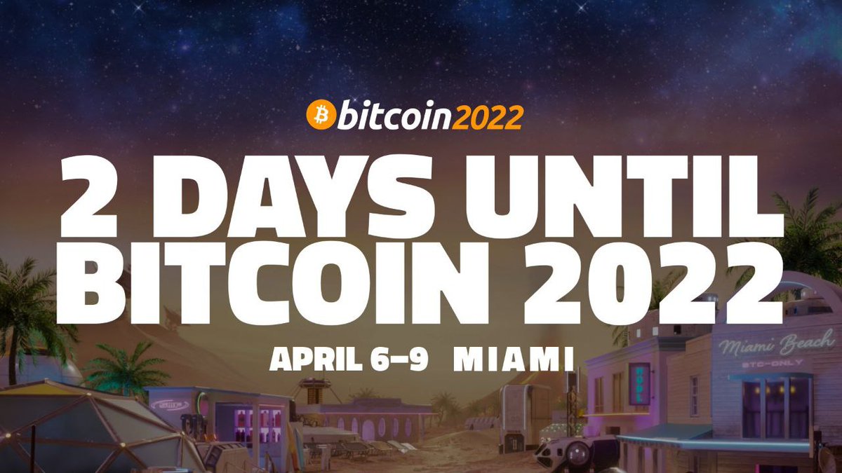 BorexNews's tweet photo. 2 days until the largest ever bitcoin conference. #Bitcoin #BTC #borex https://t.co/IGfj8VAyg5