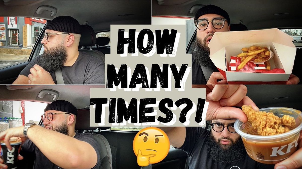 SAMMYB345T's tweet photo. https://t.co/tp6cr87V7J 
Check out my new video 🙌🏼🔥 went round kfc drive thru as many times as I could! https://t.co/ahQFY4Ei8t
