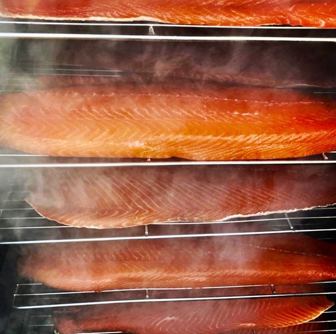 Huge congratulations to @saltoftheearthsmokery who have just won a gold @tasteofthewestflc award! Visit our stores for their traditional or beetroot smoked salmon