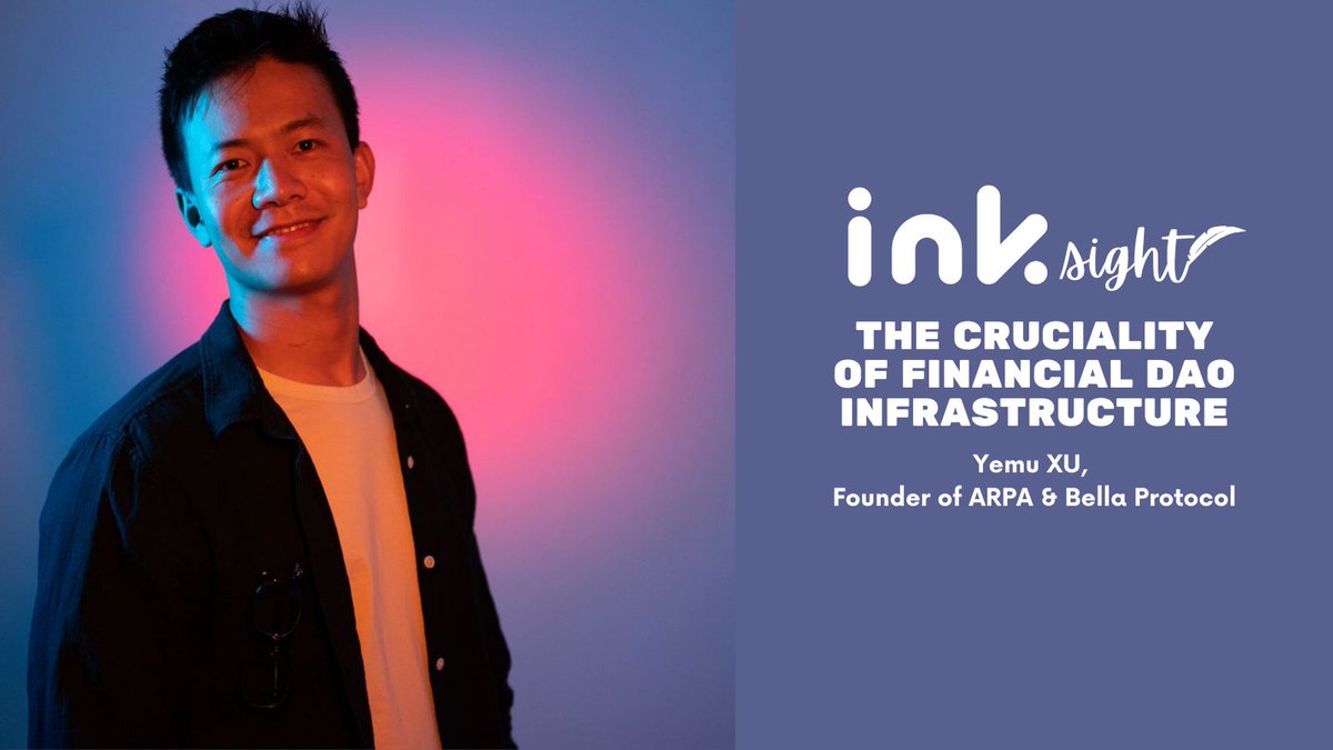 inkfinance's tweet photo. Inksight from the amazing @wildwoodmoo  

#DAO #Web3 #DeFi #Inksight

The Cruciality of Financial DAO infrastructure
https://t.co/eqe5Svnl30 https://t.co/sMWI0Pc3As