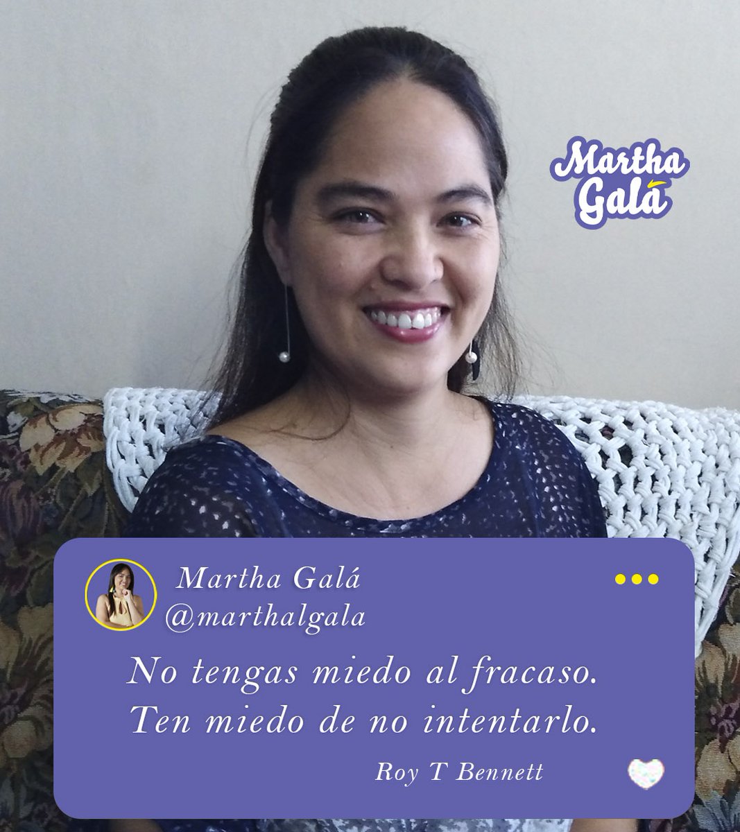 El que no arriesga..... 🤓

No hay un éxito seguro, pero tampoco sabrás si es tu camino si no lo intentas.

Feliz semana 🤓

#marcapersonal #community #CommunityManager #MotivationMonday