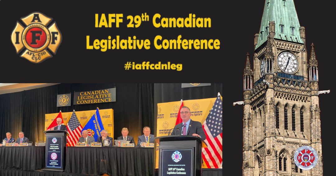 BCPFFA leadership and affiliate representatives have travelled to the nation's capital to join Canadian brothers and sisters from across the International Association of Firefighters for the 29th Canadian Legislative Conference. 

#iaffcdnleg