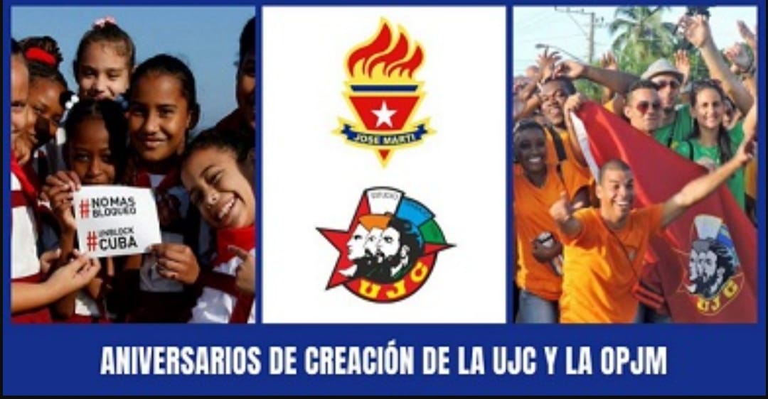!!Muchas felicidades!!
A nuestra OPJM, a nuestros jóvenes y a todas las generaciones que con su dedicación han logrado que los sueños se hagan realidad, aún queda mucho camino por recorrer y confianza tenemos. #VamosConTodo   #60UJC #CubaCoopera