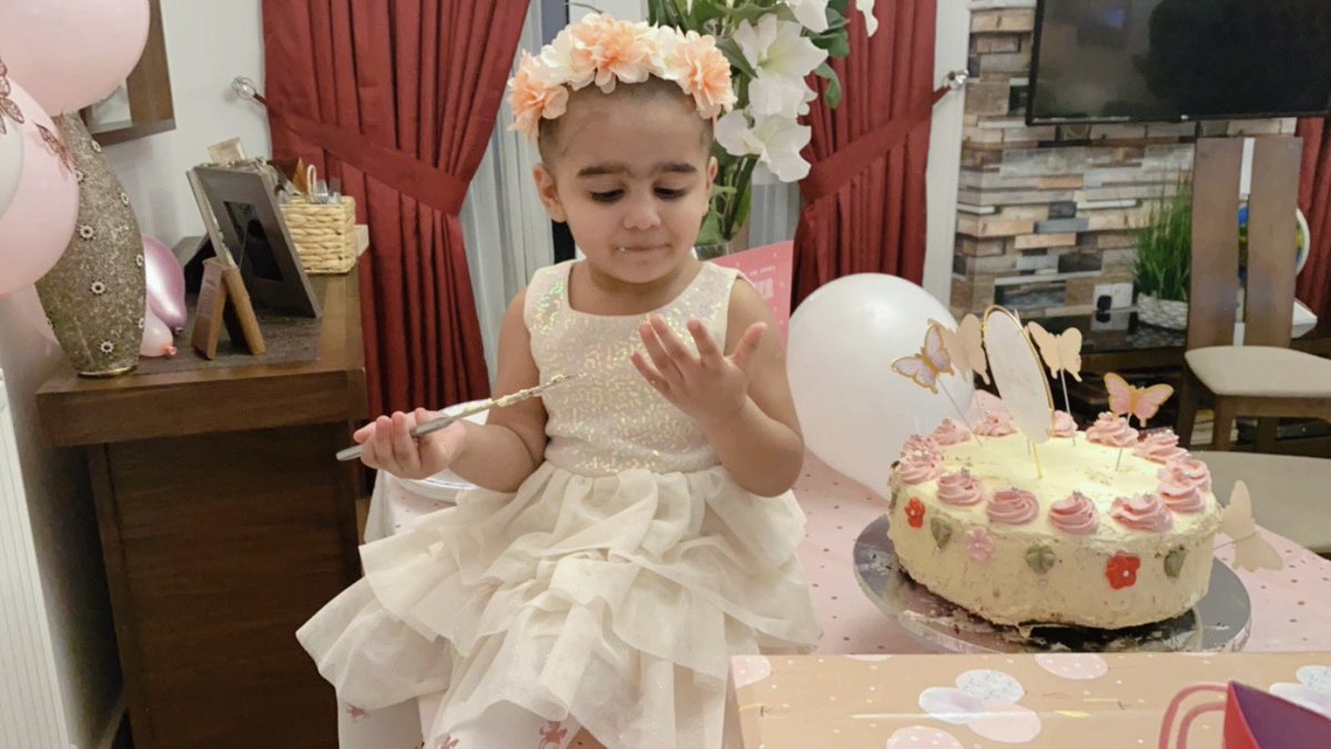 She is now 2 years old 🥳