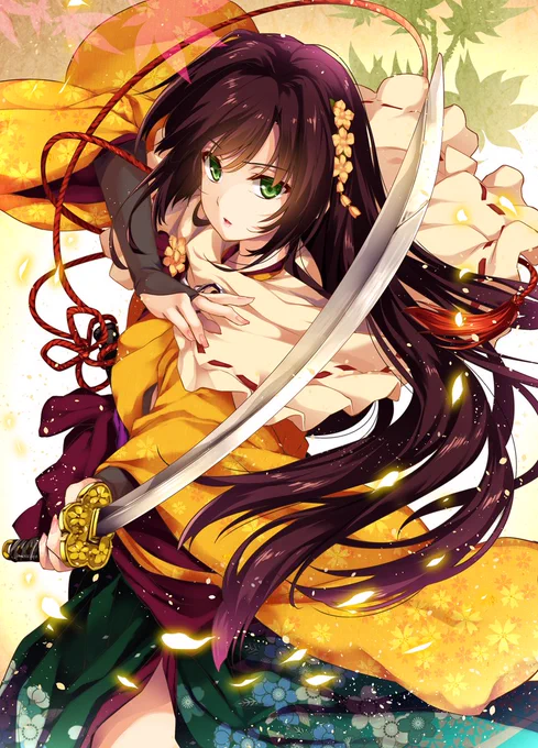#過去絵を投げて絵を描いた気になろうキャンペーン 

[その5] 2017年の花騎士。 