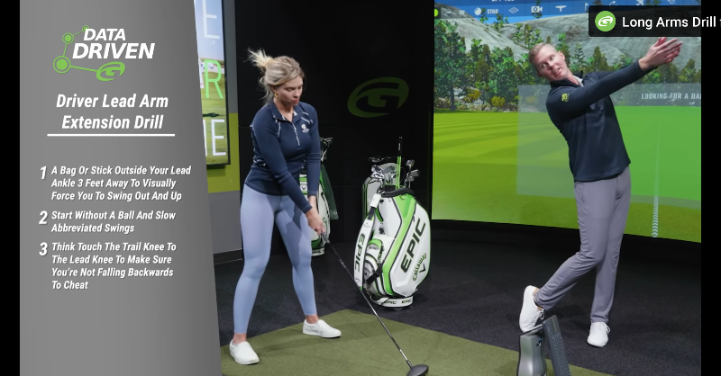 GOLFTEC's tweet photo. Our friend @LukeKerrDineen with @GOLF_com breaks down two crucial things that highly skilled golfers do than the rest of us, and they both occur milliseconds after impact.
#GOLFTEC #golfdrills #golfcoach