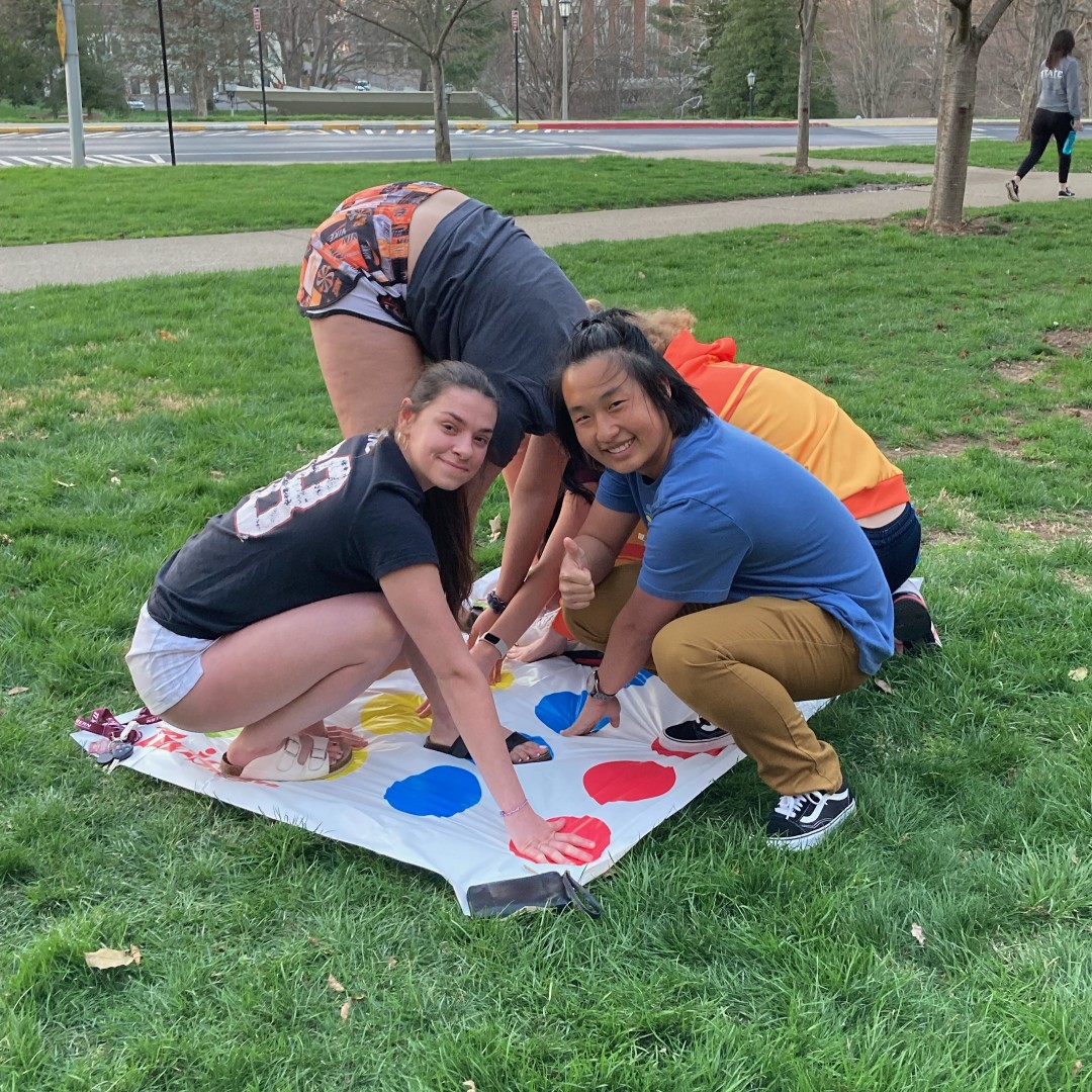 Here's a look back at the Burnam Hall Community Builder Outdoor Throw Back that took place two weeks ago!