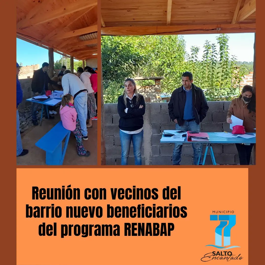 salto_encantado's tweet photo. Regulación de los barrios populares

#SaltoEncancantadoTeVaAEncantar
#dondehaysueñoshayoportunidades
#barriospopulares 
#energía
#agua
#gestionAndresPodkowa

@herrerayflia 
@UEPMisiones 
@Renabap_Ar 
@gobmisiones https://t.co/3QKKbQSpUD