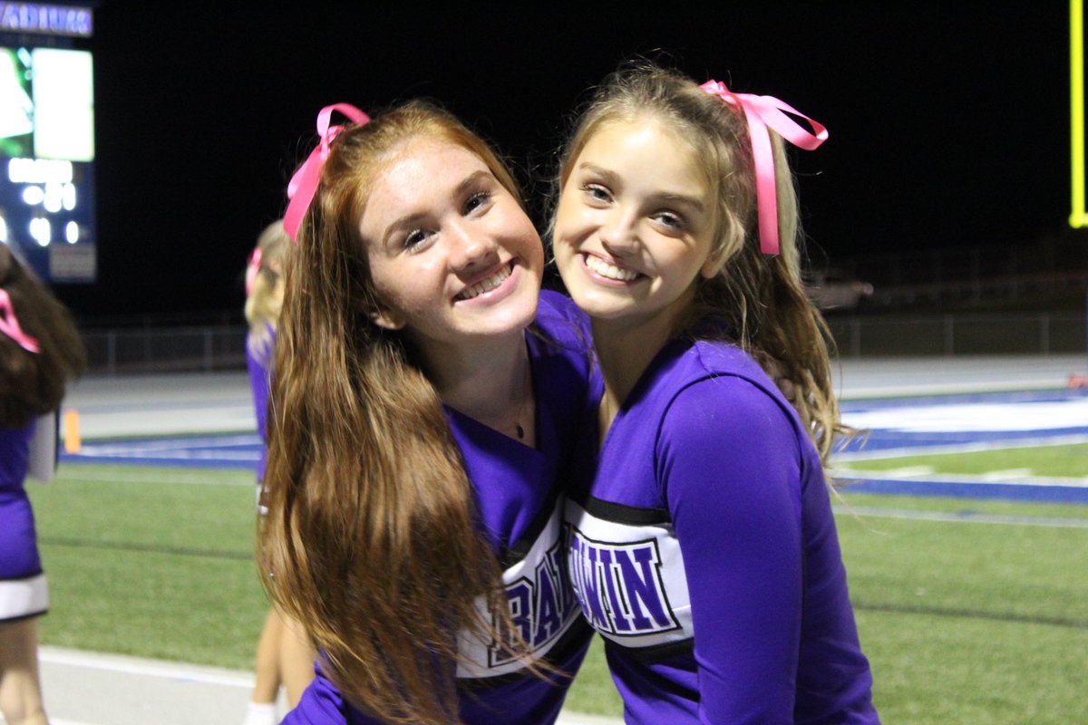 BaldwinHSCheer's tweet photo. Happy CHEER TRYOUT Week to those trying our for the Baldwin Middle School and High School teams 💜🤍 We will see you at HEC tonight for Day 1 with your signed contract &amp; purple tee on! Start time is 6:00 pm. See you soon 📣 https://t.co/Z2WHYrjwj2