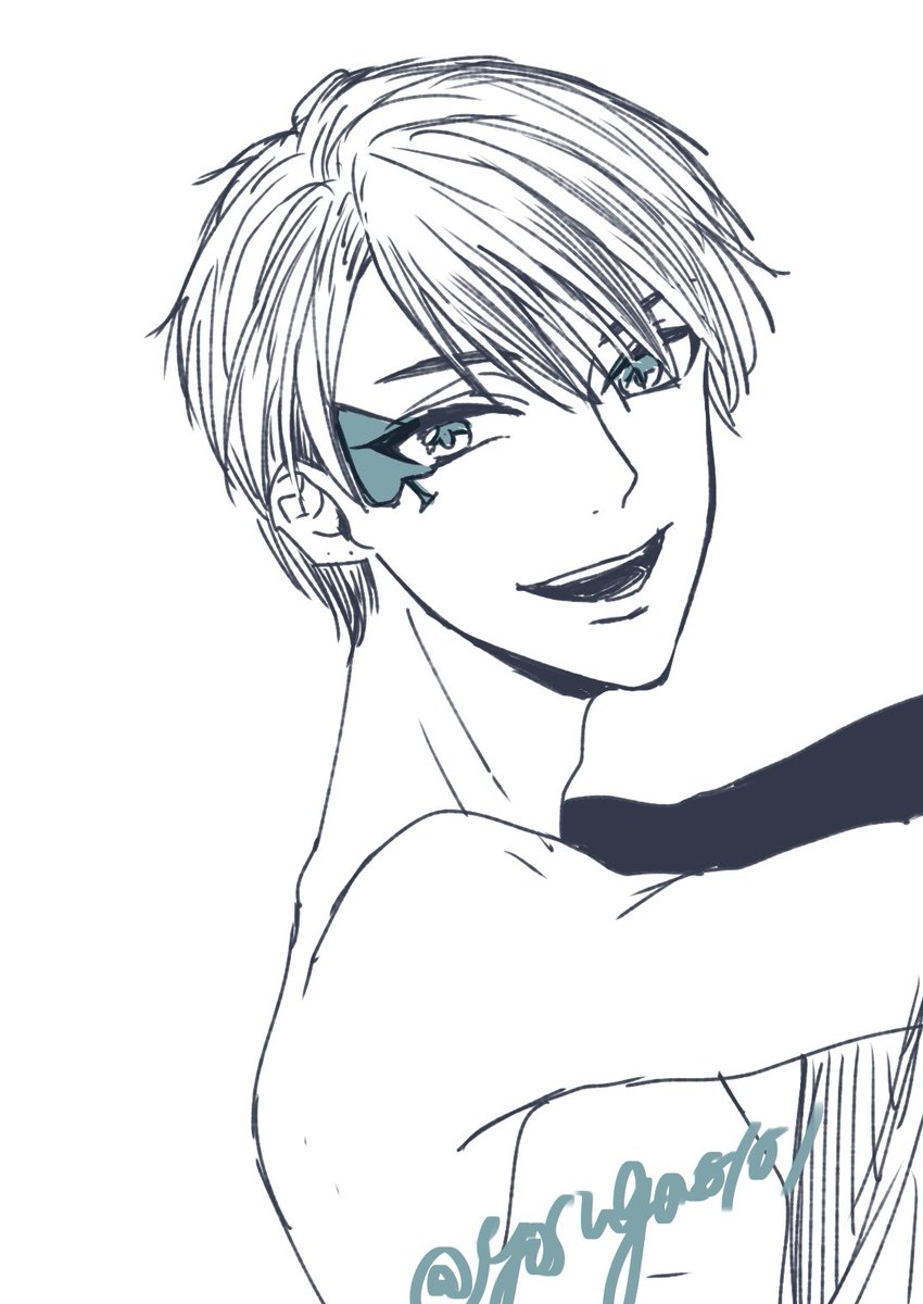 未だにデュースの描き方分からん。♠️ 