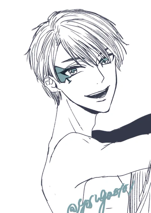 未だにデュースの描き方分からん。♠️ 