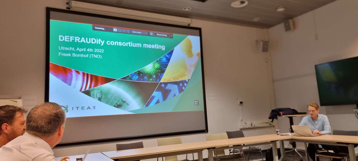 beiaconsult's tweet photo. Our colleagues @mas_angely777 and George Iordache participated today 4th April 2022 in ITEA #DEFRAUDify consortium meeting. The #meeting took place in UTRECHT - UTRECHT CASTEL, #Netherlands. @beiaconsult https://t.co/aQiRrqFFRr