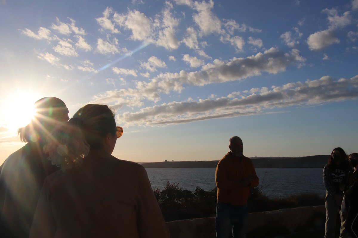 Falko_BirdLifeM's tweet photo. On Saturday, we met up for an exciting event at @DinLArtHelwa's White Tower in the northernmost point of Malta. We had a great presentation and tour of the historically significant tower which was followed by an informative talk about local #seabirds from our @MaltaSeabirds team. https://t.co/F9M9H5IUIR