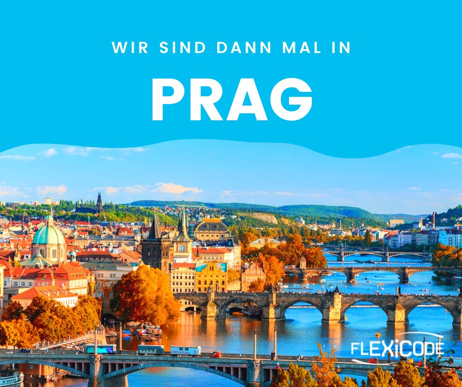 FlexicodeGmbh's tweet photo. Das #FLEXiCODE-Team hat entschieden: Im Mai geht es für ein komplettes Wochenende nach #Prag, yippie!!🤩 Inklusive Hotel, Verpflegung, Stadtführung, Moldauschifffahrt &amp; Abendveranstaltung für die FLEXis versteht sich. Prag, wir kommen und freuen uns auf dich😍 #travel #teamevent https://t.co/A5QHZ6pnp2