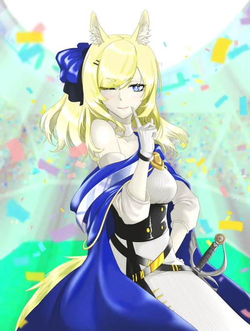 ウィスラッシュこと、ゾフィアおば……おねえさん描きました#アークナイツ #明日方舟 #Arknights #ArknightsFanArt 