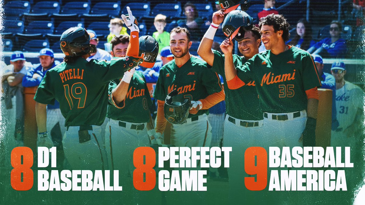 CanesBaseball's tweet photo. HOW BOUT THEM CANES! https://t.co/IWlxcmOaJV