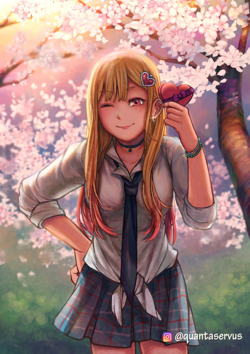 QuantaServus's tweet photo. Have you watched the latest anime Sono Bisque Doll wa Koi wo suru/My Dress-Up Darling which is trending lately? Here are Marin Kitagawa timelapse video art from quantaservus illustrator, check it out!
.
#marinkitagawa #SonoBisqueDollWaKoiWoSuru #animedrawing #animegirl #cuteanime https://t.co/uasTRJOrmY