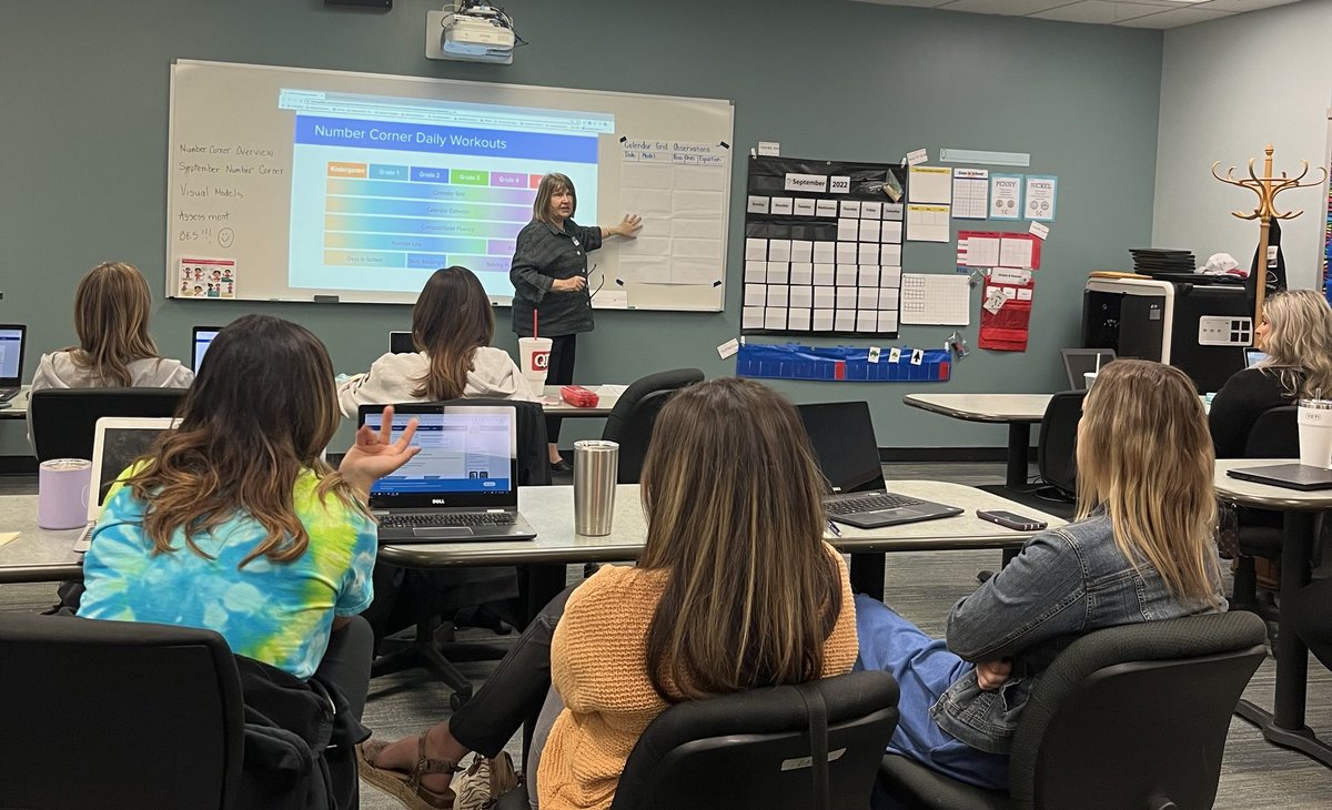 Learning and growing in Math today.    Excited to learn about new resources.  Our teachers can’t wait to dig in, our kids are going to grow in math, can’t wait!  #numbercorner #foxc6schools #foxrocks