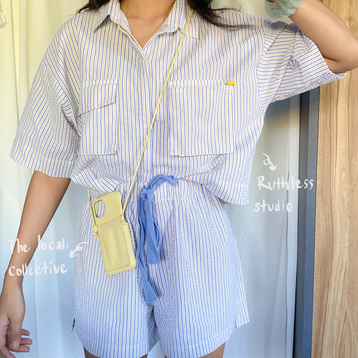 calledallyellow's tweet photo. 〰️ ☀️ เสื้อครอป เสื้อตัวเล้กม้อบแม้บใส่ในช่วงฤดูร้อนนี้ หรือใส่ไปทะเลลลลก็ได้  🫧🦈 🌊 https://t.co/cT5n6pry1Q