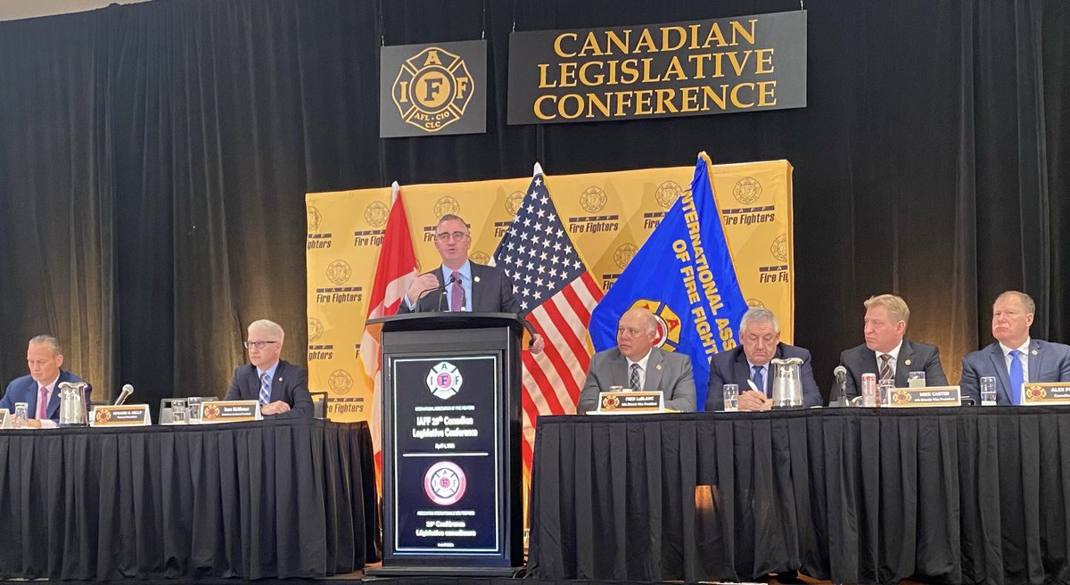 Fire Fighters from across Canada are in Ottawa this week to meet with decision makers about important issues affecting First Responder and public safety. 

#iaffcdnleg #IAFF #cdnpoli